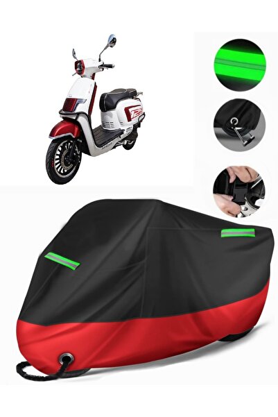 MotoEN Apachi Beauty 125 Compatible Premium Motorcycle Tarpaulin (Lock Compat...