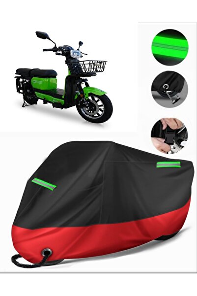 MotoEN Motolux Pitton 50 Compatible Premium Motorcycle Tarpaulin (Lock Compat...