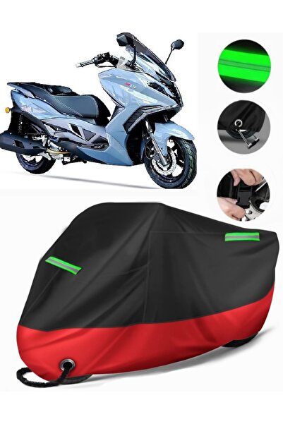 MotoEN Arora Gt 250 Compatible Premium Motorcycle Tarpaulin (Lock Compatible)...