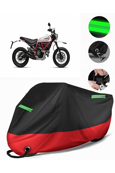 MotoEN Ducati Scrambler Desert Sled متوافق مع القماش المشمع للدراجات النارية ...