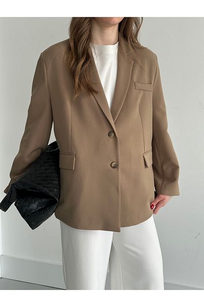 Laluvia Μπουφάν Khaki Washington Blazer - 7318