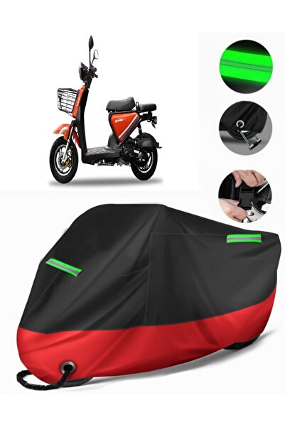 MotoEN Yuki Qm50Qt-6E Snoopy Compatible Premium Motorcycle Tarpaulin (Lock Co...