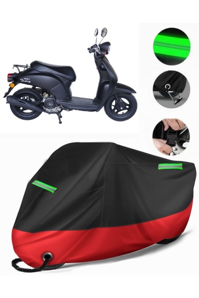 MotoEN Arora Ar 50-20 Today Compatible Premium Motorcycle Tarpaulin (Lock Com...
