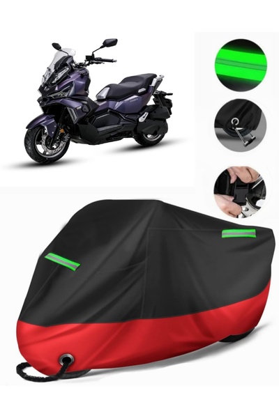 MotoEN Sym Joyride S 200I Abs Compatible Premium Motorcycle Tarpaulin (Lock C...