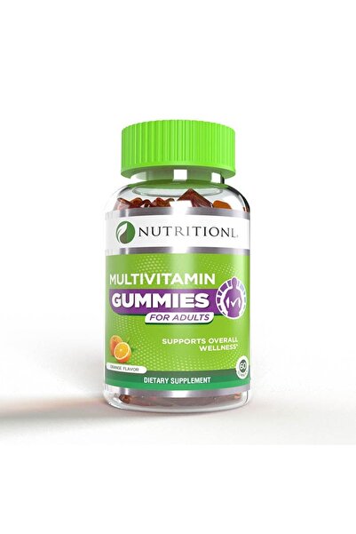 NUTRITIONL حلوى جيلاتينية متعددة الفيتامينات للبالغين | تعزيز التمثيل الغذائي...