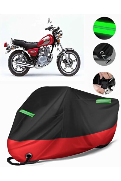 MotoEN سوزوكي GN 125 متوافق مع القماش المشمع للدراجات النارية (متوافق مع القف...