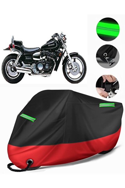 MotoEN Kawasaki Zl 600 Compatible Premium Motorcycle Tarpaulin (Lock Compatib...