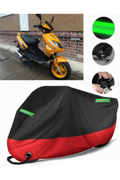 MotoEN Keeway Focus 150 متوافق مع القماش المشمع للدراجات النارية (متوافق مع ا...