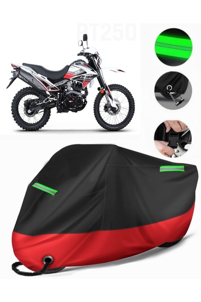 MotoEN Rks RT250 متوافق مع القماش المشمع للدراجات النارية (متوافق مع القفل) أ...