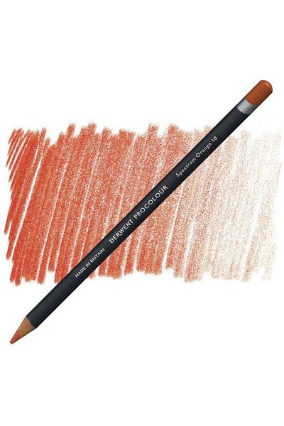 Derwent Procolour Dry Crayons 10 Party Orançe