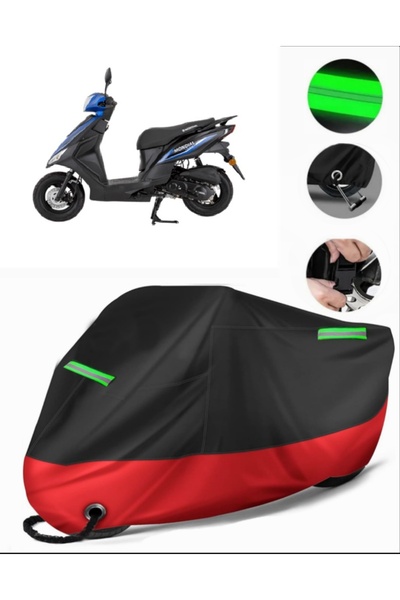 MotoEN Mondial 50 Loyal Compatible Premium Motorcycle Tarpaulin (Lock Compati...