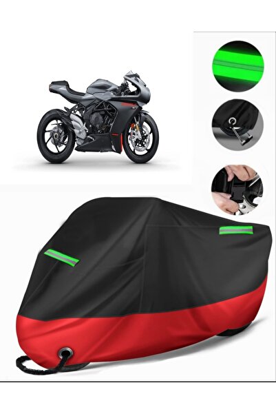 MotoEN غطاء دراجة نارية ممتاز متوافق مع MV Agusta Superveloce 800 (متوافق مع ...