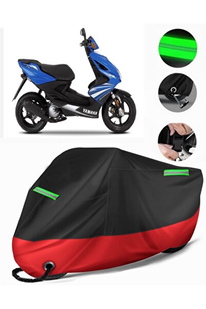 MotoEN غطاء دراجة نارية ممتاز متوافق مع Yamaha Aerox 100 (متوافق مع القفل) أس...