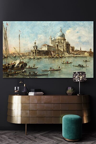 gurbaart Rönesans Esir Şehir Kanvas Elegant Tablo 100x140cm