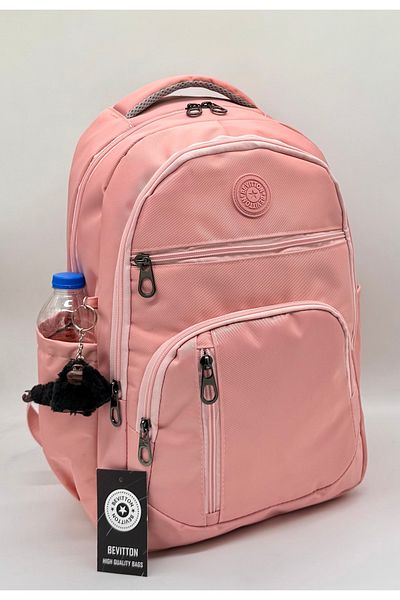Bevitton Water Resistant Fabric School Bag and Daily School Backpack 1710 Powder