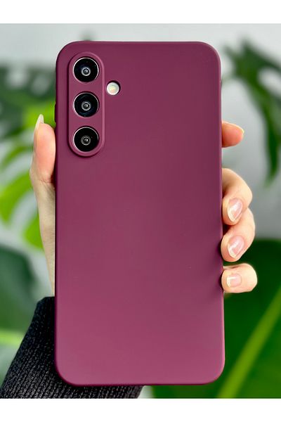 Go Aksesuar حافظة سيليكون مرنة متوافقة مع هاتف Galaxy A25