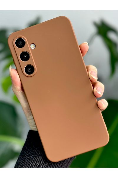 Go Aksesuar حافظة سيليكون مرنة متوافقة مع هاتف Galaxy A55
