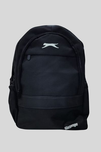 Slazenger Rucsac de școală cu fermoar cu mai multe compartimente, imprimat pentru copii