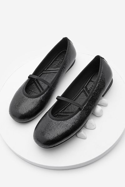 Marjin Balerina de balet pentru femei negre Mosge - cu bretele