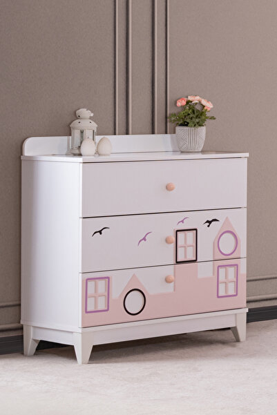 Setay Şifonyer, City Montessori Çocuk Odası, City Şifonyer - Pembe