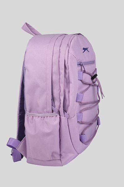 Slazenger Rucsac de școală cu fermoar cu mai multe compartimente, imprimat pentru copii