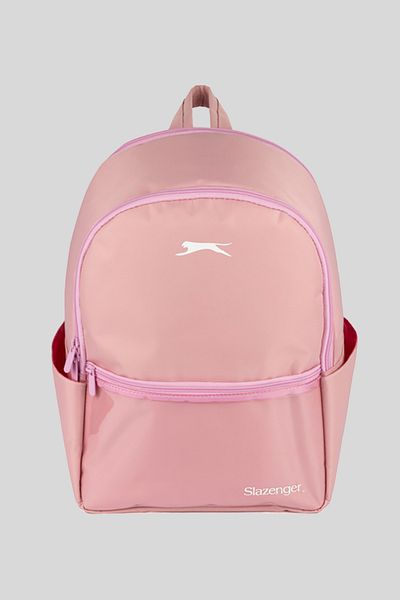 Slazenger Rucsac de școală cu fermoar cu mai multe compartimente, imprimat pentru copii