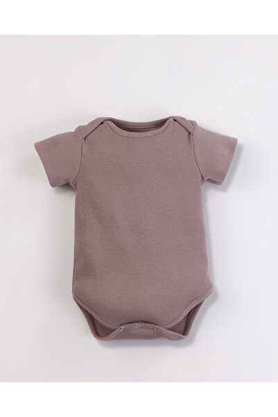 Alttan Çıtçıtlı Unisex Kaşkorse Bebek Zıbın