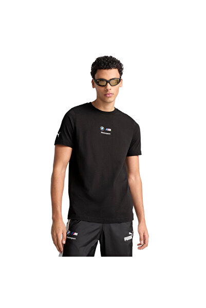 Puma Bmw Mms Erkek Siyah Günlük Stil T-Shirt 63073501