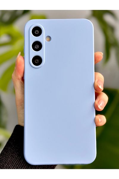 Go Aksesuar حافظة سيليكون مرنة متوافقة مع هاتف Galaxy A35