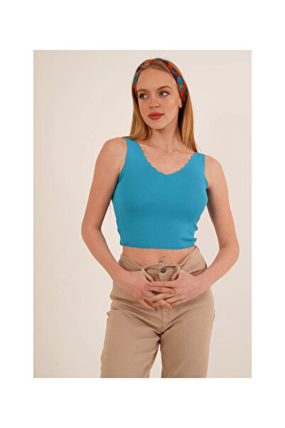 Cotton Mood 23256336 Knitwear Ladder Collar Athlete BLUE