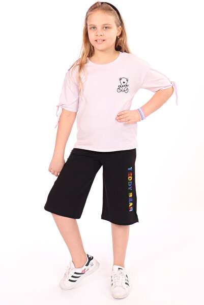 Toontoy Σετ κάπρι για κορίτσια με στάμπα αρκουδάκι