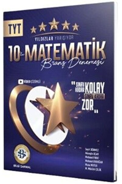 Bilgi Sarmal Yayınları Bilgi Sarmal Tyt Matematik Yıldızlar Yarışıyor 10 Lu B...