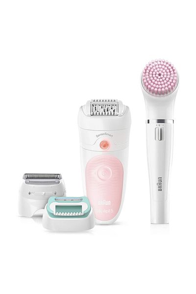 Braun Silk-Epil Beauty Set 5 Wet and Dry SES-5875 - White
