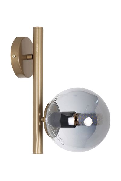 MŞ Aydınlatma Libra Antique Smoked Glass Sconce