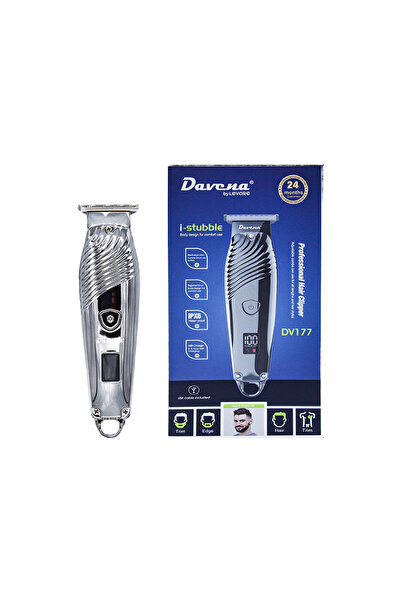 Davena ماكينة قص الشعر الاحترافية i-Stubble - فضية