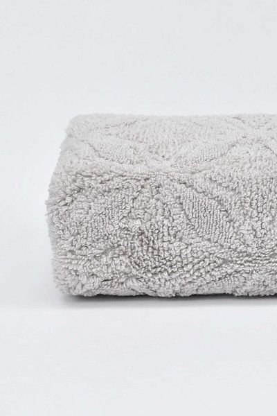 birizmoda Αφήστε την πετσέτα χεριών και προσώπου Jacquard - Γκρι