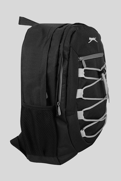 Slazenger Rucsac de școală cu fermoar cu mai multe compartimente, imprimat pentru copii