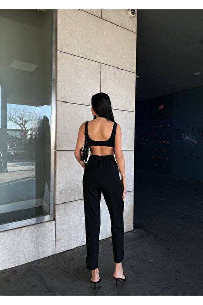 HSNGIYIM PAÇA DÜĞME DETAY PANTOLON