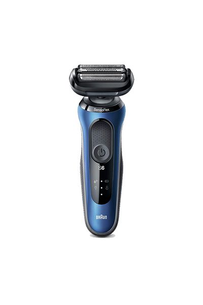 Braun Electric Razor Series 6 Senso Flex Cordless 60-B1000s - Blue