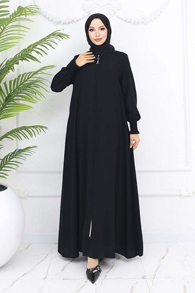 benguen Μανίκια Gipeli με φερμουάρ Ferace Black 1005