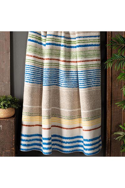 Sarev Beige Two-Person Blanket