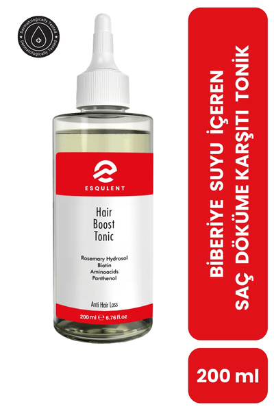 Esqulent Biberiye Suyu Ve Biotin Içeren Dökülme Karşıtı Saç Uzamasını Destekl...