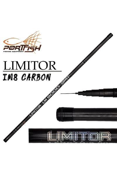 Genel Markalar Portfish Limitör Göl Kamışı Carbon 8 Im 600 Cm
