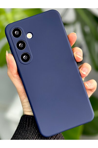 Go Aksesuar Galaxy S24 Uyumlu İçi Kadife Lansman Esnek Silikon Kılıf