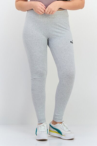 Puma بنطال رياضي نسائي للتدريب، رمادي هيذر