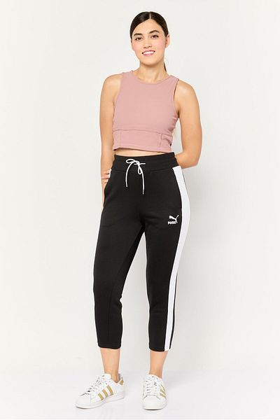 Puma Women Sportswear Fit Drawstring Sweatpants, Black