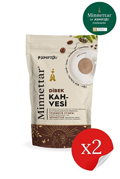 Şekeroğlu Minnettar Dibek Kahvesi 2 x 165 Gr ( 2 PAKET )