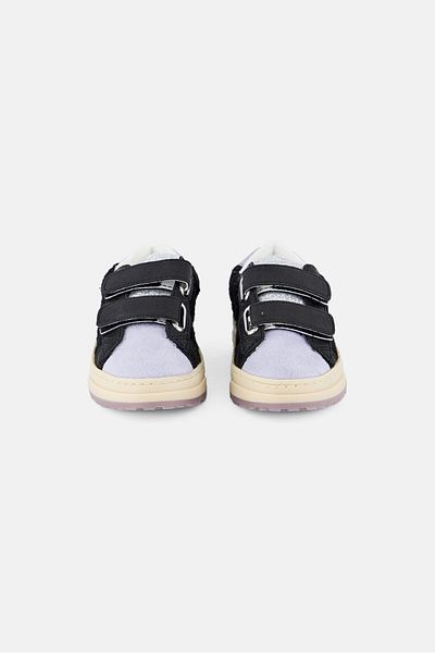 Steve Madden Toddlers Girl Tmolly Velcro Shoes, Black