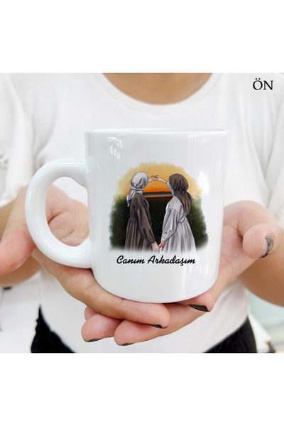 Hediyeciabla Canım Arkadaşım Her Yaşa ve Zevke Uygun Kişiye Özel Kupa Bardaklar