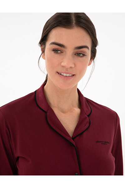 Pierre Cardin Burgundy Pajama Set 50311129 -Vr014